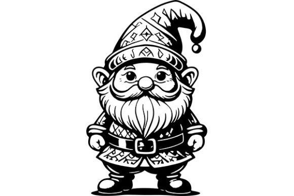 Christmas Gnomes Pack: Festive Illustrations for Modern Publishing