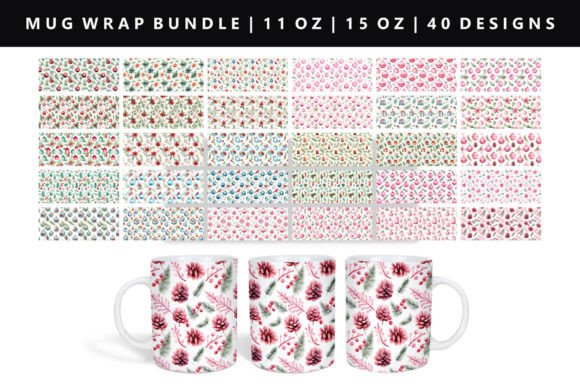 Christmas Mug Sublimation PNG: Essential Illustrations for Seasonal Content