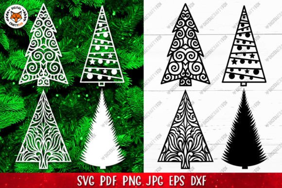 Christmas Tree Cut File SVG Review