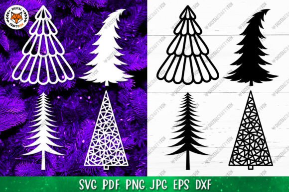 Christmas Tree SVG, Christmas Ornament for Illustrations