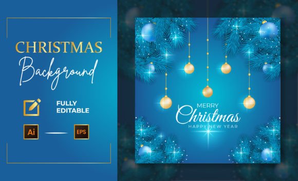 Merry Christmas Leaf Decorated with Gold: A Review for Illustrations