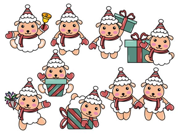 Sheep Cartoon for Christmas Day: A Fresh Take on Seasonal Illustrations