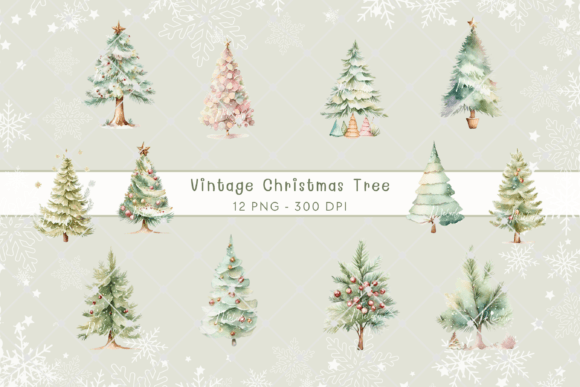 Watercolor Vintage Christmas Tree Embroidery Review